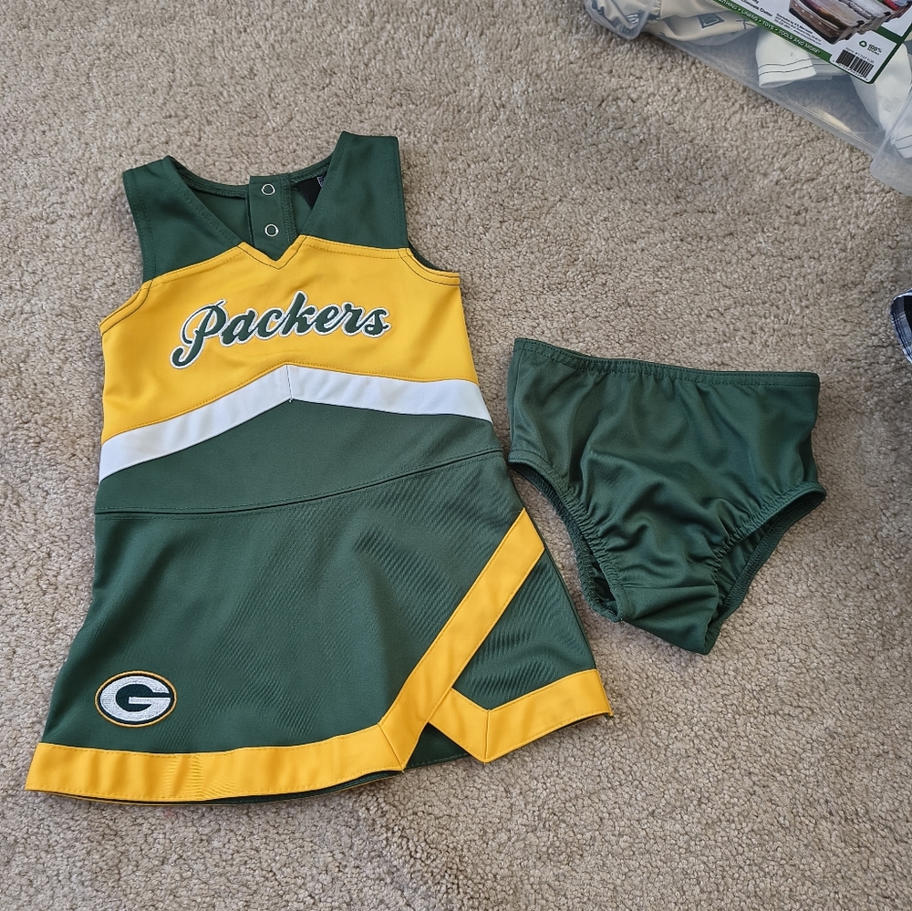 Green Bay Packers Cheerleader Outfit